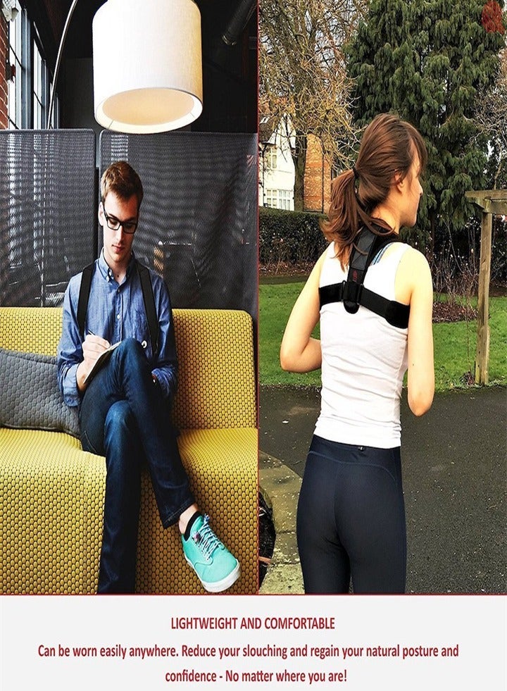 حزام الظهر لتصحيح الوضعية واستقامة الكتف مصنوع من مادة قوية قابلة للتنفس ومريحة في الارتداء - Image 4