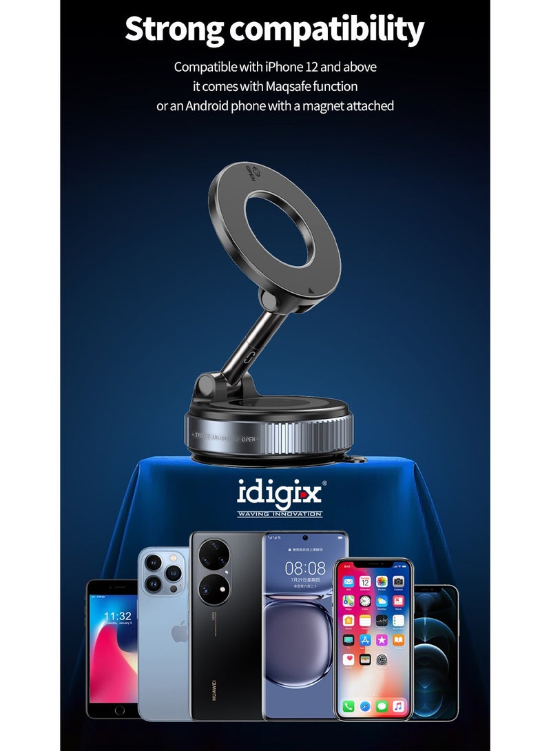 Idigix Vacuum Foldable Magnetic Car Holder - Image 4