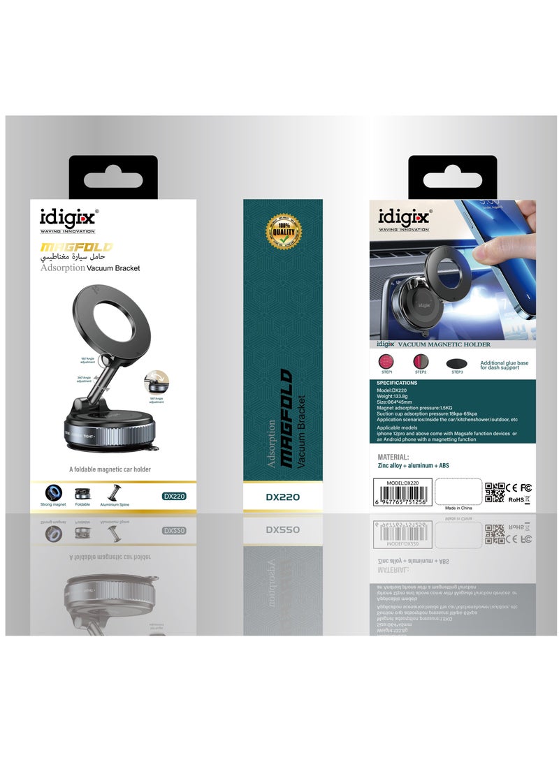 Idigix Vacuum Foldable Magnetic Car Holder - Image 5