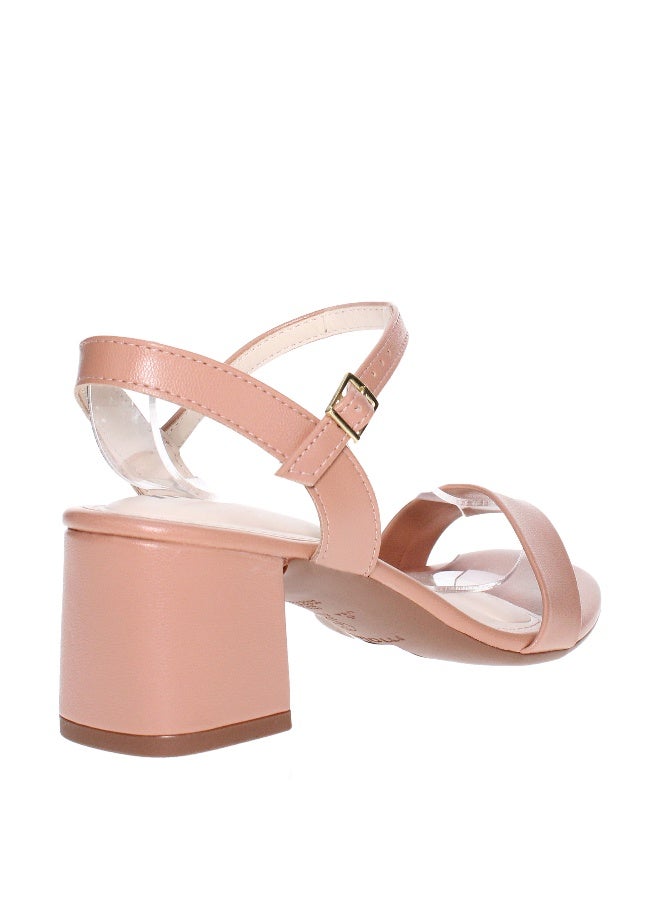 MOLECA Mid Heels Sandals for Women – Sling Back Heel Sandals for Girls with Ankle Strap - Image 3