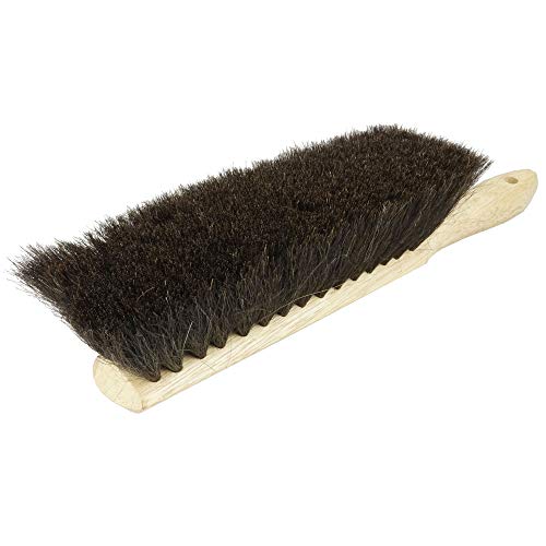 Weiler 44003 Horsehair Counter Duster with Wood Handle, Horsehair Fill, 2-1/2" Head Width, 8" Overall Length, Natural - Image 2