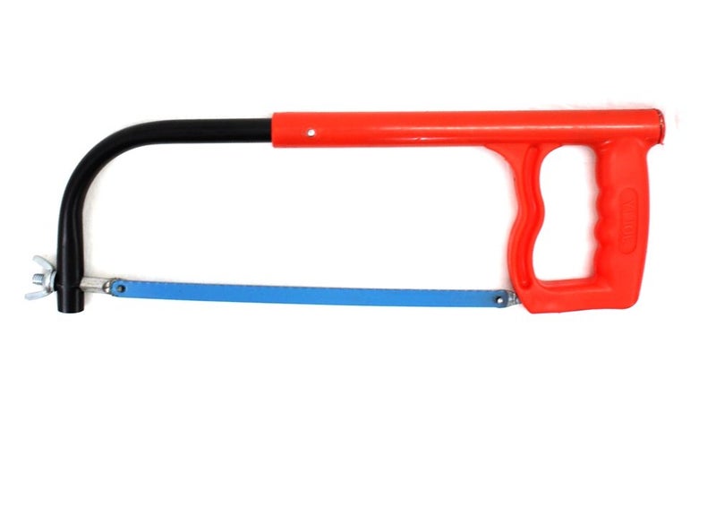 LOVELY 250 to 300 MM Adjustable Hacksaw Frame with Heavy Duty Plastic Handle Pack of 1 - Image 1