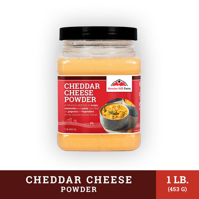 Hoosier Hill Farm Cheddar Cheese Powder, 1LB (Pack of 1) - Image 3