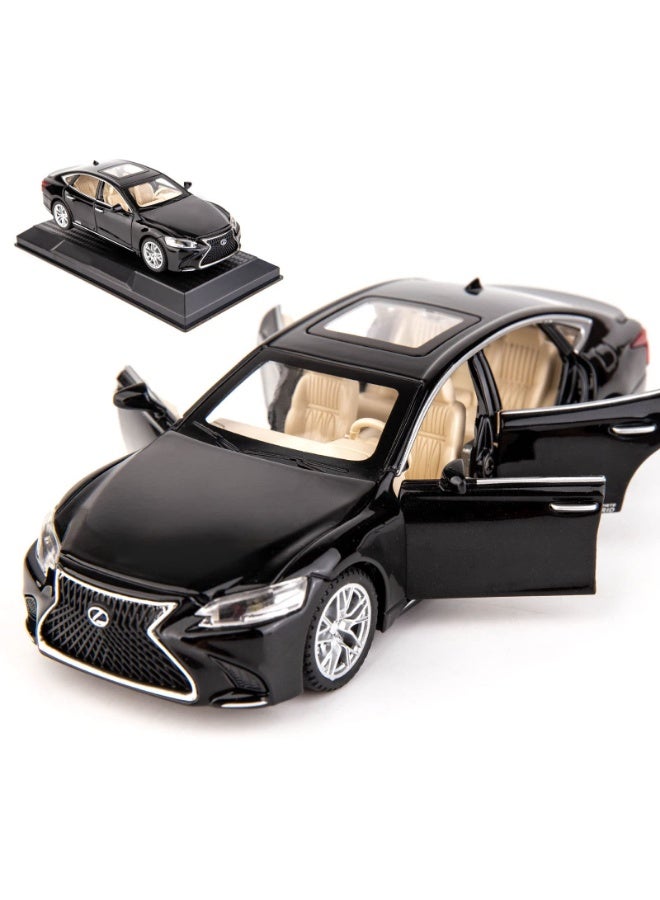 LEXUS 1/32 Lexus LS500h Alloy Pull-Back Toy Car with Sound & Light - Premium Diecast Model Vehicle Gift for Kids Boys Girls - Image 1