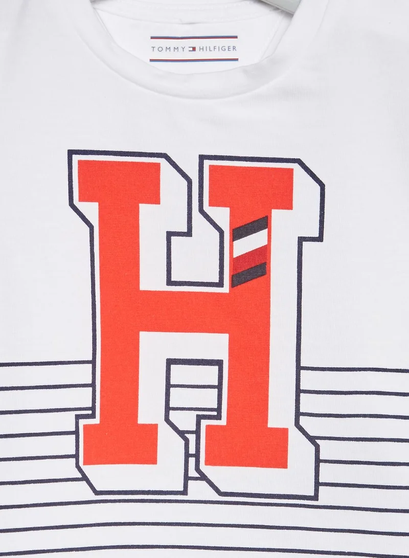 TOMMY HILFIGER Infant Bright H Print T-Shrit