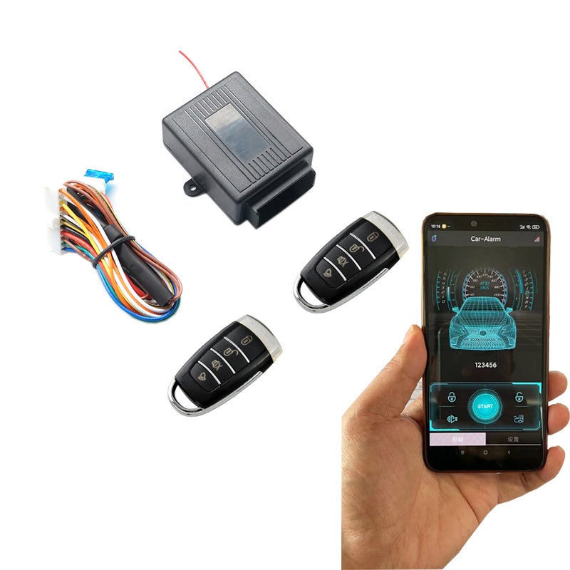Car Key-Free Access Central Lock Mobile App Control Switch Door Shake-Shake Switch Lock - Image 5