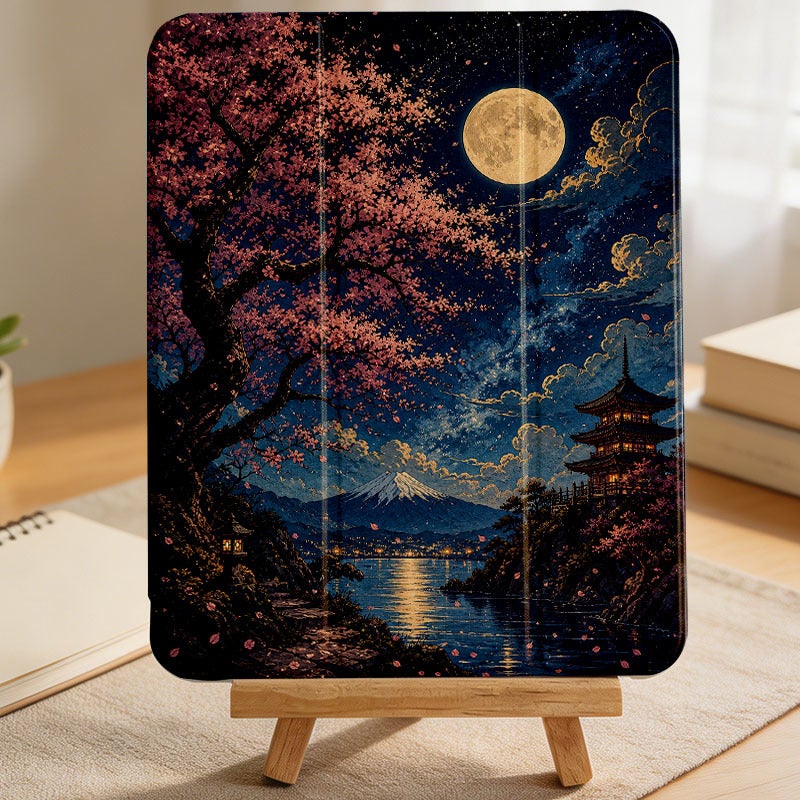 Tablet Case for iPad, Black Bow Ribbon Coquette, iPad Cover for Mini Air Pro 4 5 6 7 8 9 10 11 12, Compatible with 7.9 8.3 9.7 10.2 10.5 10.9 11 12.9 13 inch Slim Clear Protective Cover with Stand for Women - Image 4