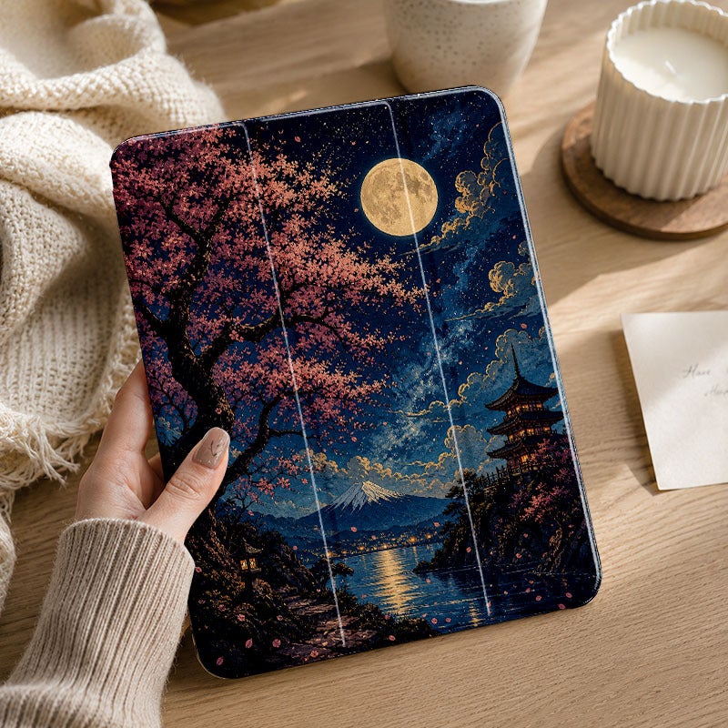 Tablet Case for iPad, Black Bow Ribbon Coquette, iPad Cover for Mini Air Pro 4 5 6 7 8 9 10 11 12, Compatible with 7.9 8.3 9.7 10.2 10.5 10.9 11 12.9 13 inch Slim Clear Protective Cover with Stand for Women - Image 1