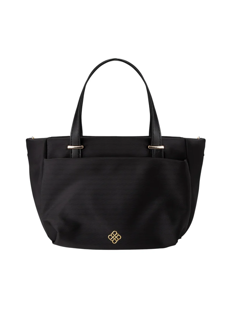 Bata Embellished Tote Bag Black