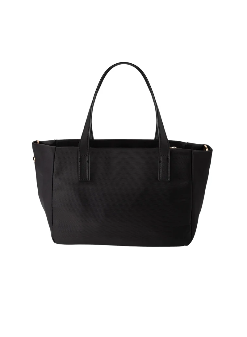 Bata Embellished Tote Bag Black