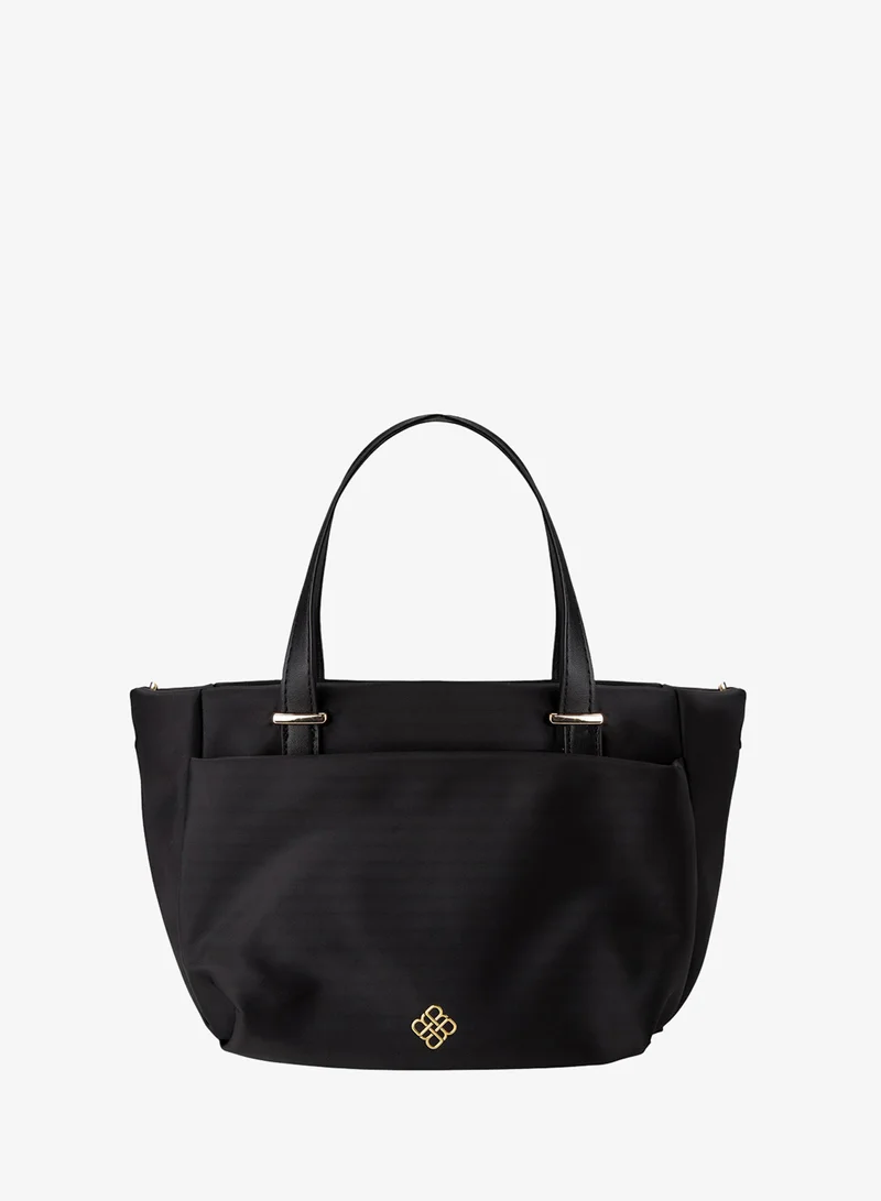 Embellished Tote Bag Black
