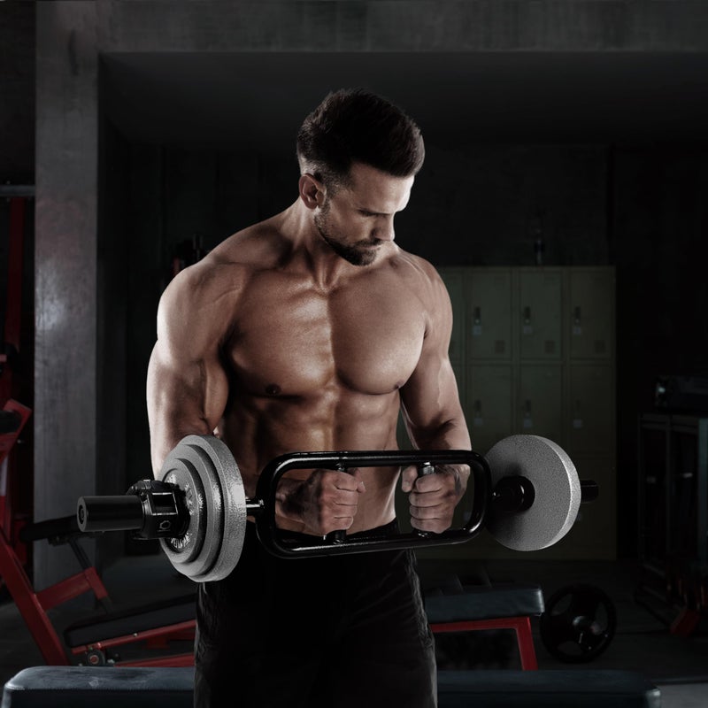 CAP Barbell 34" Olympic Triceps Bar, Black (OBIS-34SB) - Image 5