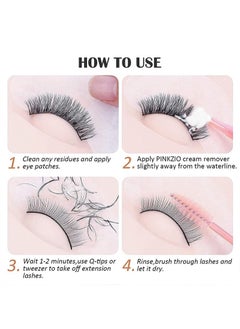 Enjoy Color Lash Extension Remover and Eyelash Remover Cream - 10g Flower Scented Eyelash Adhesive Remover for Lash Extensions ,Eyelash Glue Remover Dissolves Eyelash Extension Glue  - Image 5