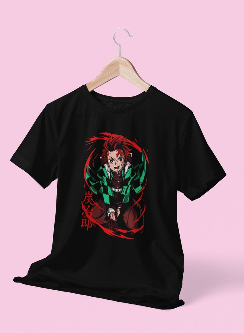ZOOM Comfortable Demon Slayer T-Shirt for Toddlers and Kids