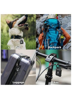 Hihonor 2 Pack Waterproof Airtag Holder, Air Tag Keychain, Anti-Theft Protective Tracker Case with Key Ring for Apple Air Tags, IP68 Airtags Case for Men's Wallet Luggage, Keys, Bags, Dog Pet Collar  - Image 5