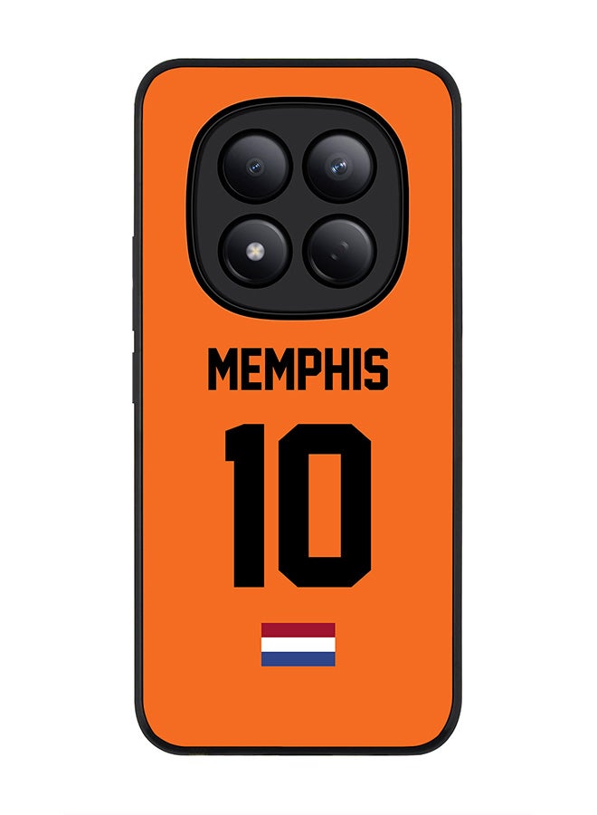 Stylizedd For Xiaomi Redmi Note 15 Pro 4G Case,Slim fit Camera Protection, Shockproof Thin Phone cover  - Football - Netherlands - Memphis - Image 1