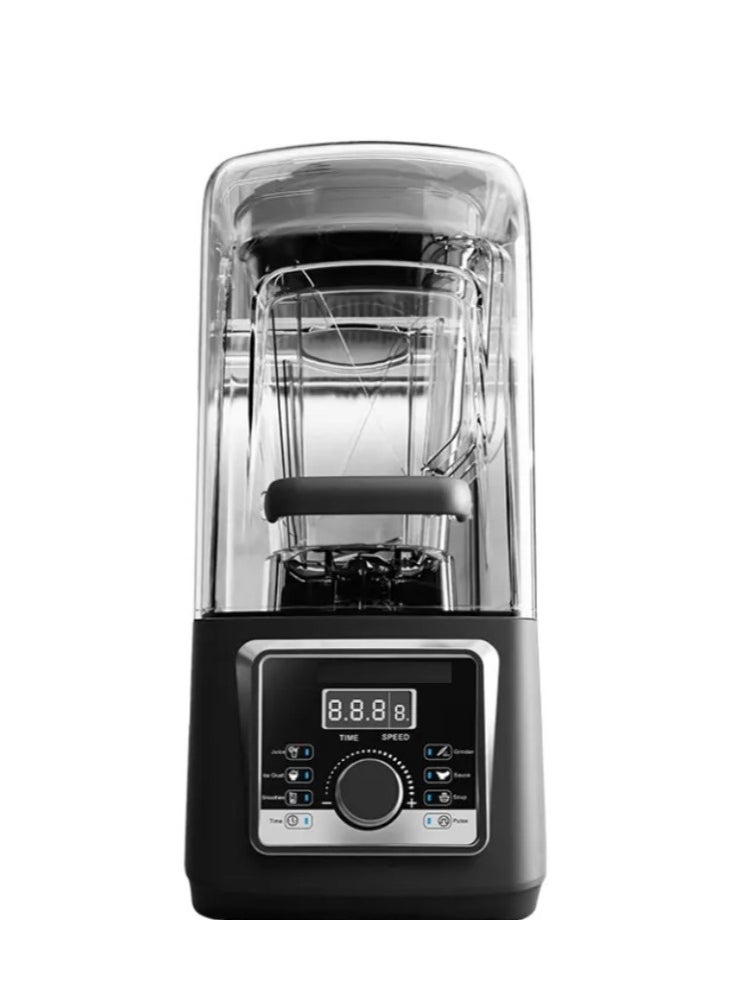LETWOO - LETWOO Sound Proof Cover Electric Professional Blender and Grinder Quiet Commercial High Speed Commercial Food Blender Large 4L - Image 1