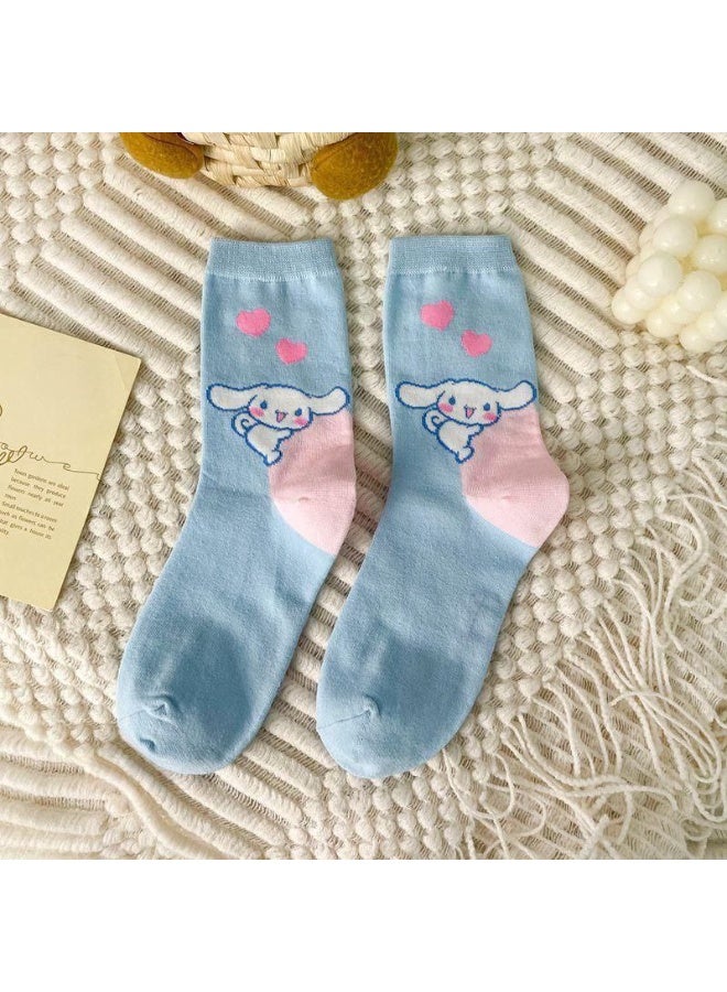NAMA 5 pairs of Cinnamoroll themed socks - Image 5