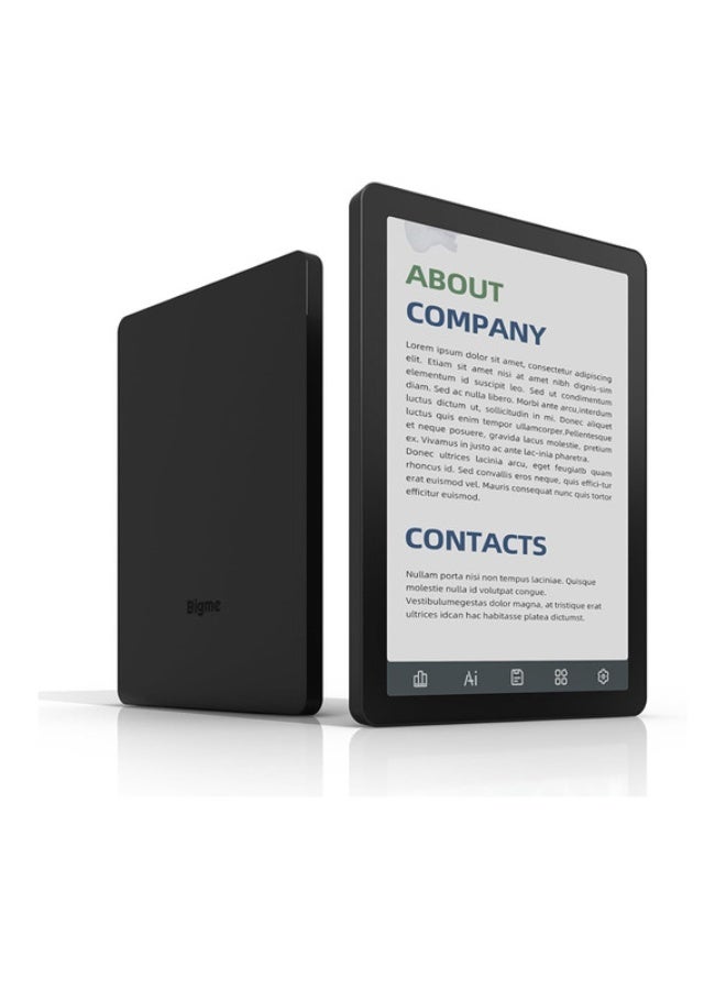 Bigme B6 Color eReader 4GB 64GB, 6-Inch Color E-Ink eBook Reader, Android 14 Digital ePaper Tablet with Octa-Core CPU, Adjustable Dual Front Light, Black - Image 1