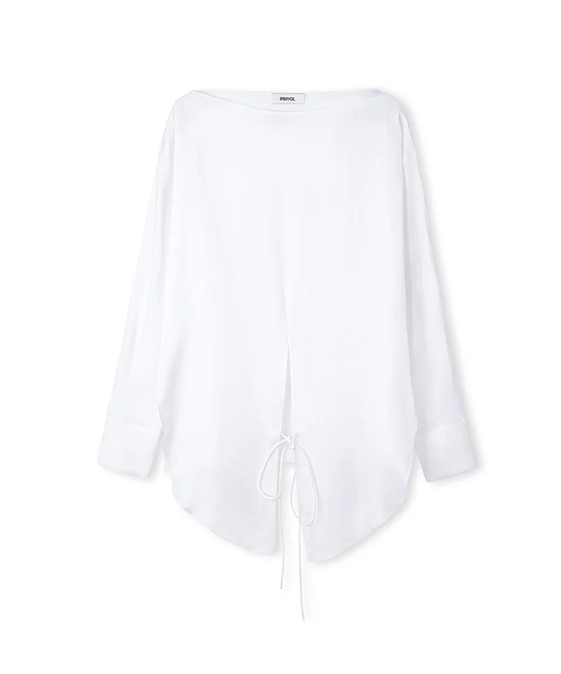 ابيكول Satin-Effect Wrap Blouse