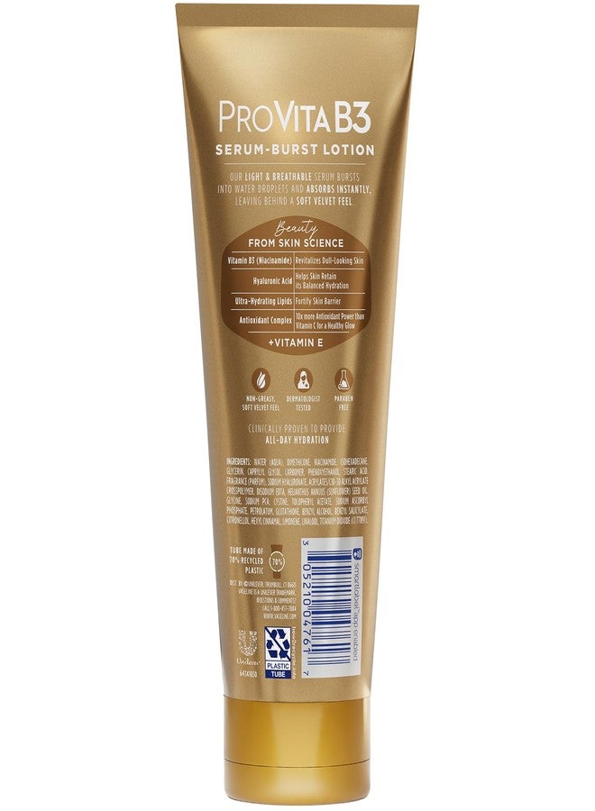 Vaseline لوشن فازلين، سيروم برو فيتاB3 - توهج لامع، عبوة 2 - ترطيب خفيف الوزن مع النياسيناميد، حمض الهيالورونيك وفيتامين E، 7.5 أونصة لكل منهما - Image 2