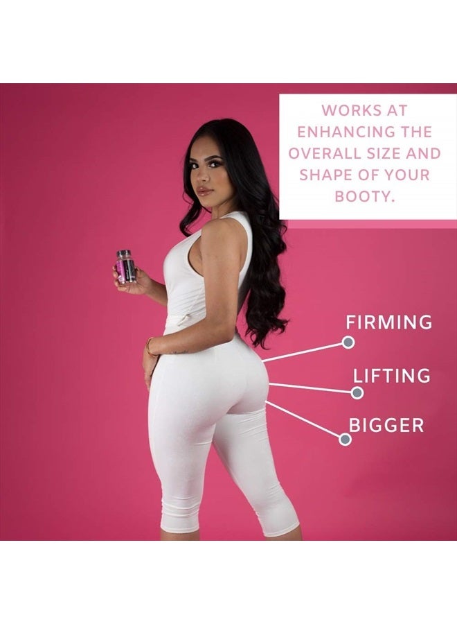 booty maxx Pills, Supplements for Women and Men, Target Your Curves, Butt Formula with Premium Ingredients, The Original Booty Brand - Image 4