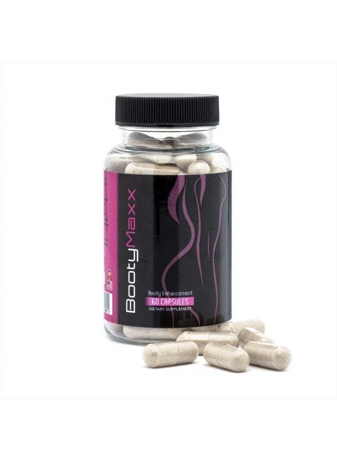 booty maxx Pills, Supplements for Women and Men, Target Your Curves, Butt Formula with Premium Ingredients, The Original Booty Brand - Image 2