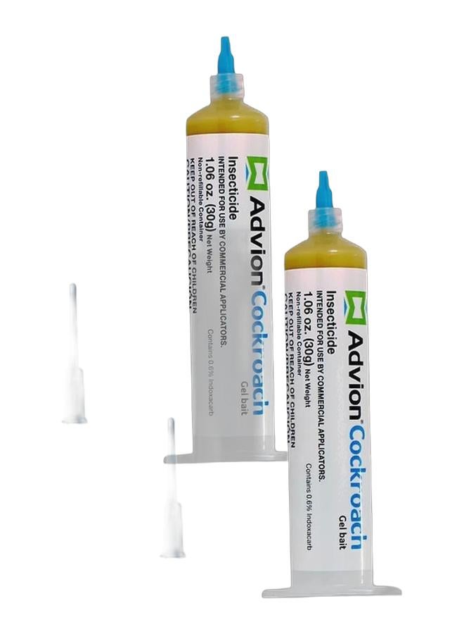 Cockroach Gel Bait Includes (2 Tube +2 Plunger +2 Tip) - Image 1
