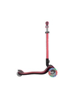 GLOBBER Elite Deluxe Light-Up Kick Scooter (Red)  - Image 2