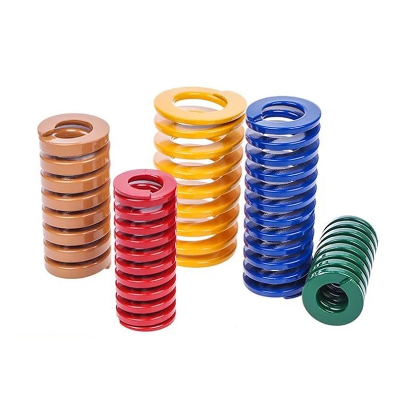 Die Springs 2PCS Die Spring Outer Diameter 40mm Inner 20mm L40-100mm Alloy Steel Spiral Stamping Compression Springs(80mm,Green) - Image 1