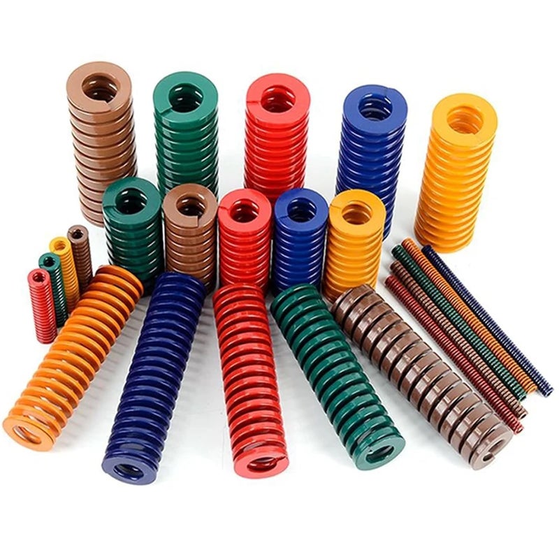 Die Springs 2PCS Die Spring Outer Diameter 40mm Inner 20mm L40-100mm Alloy Steel Spiral Stamping Compression Springs(80mm,Green) - Image 2