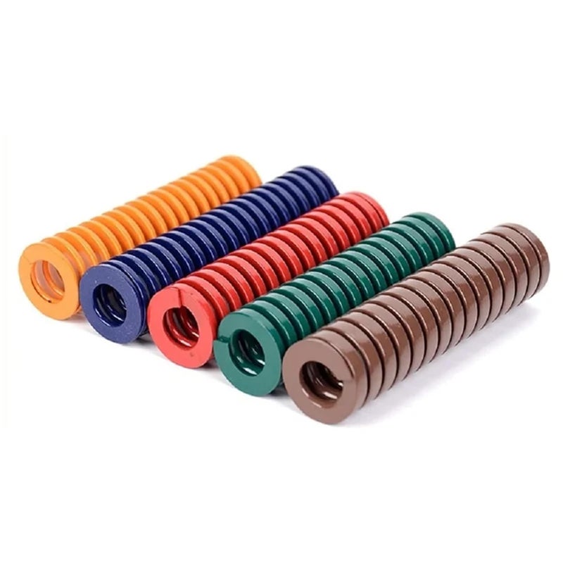 Die Springs 2PCS Die Spring Outer Diameter 40mm Inner 20mm L40-100mm Alloy Steel Spiral Stamping Compression Springs(80mm,Green) - Image 3