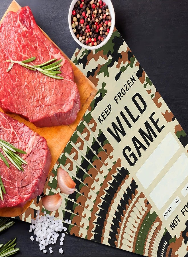 Maniaacer 100 Pack Wild Game Bags for Freezer Storage 1 Lb Ground Meat Bags Wild Game Meats Processing Bag for Packaging Meat Preventing Freezer Burn - Image 4