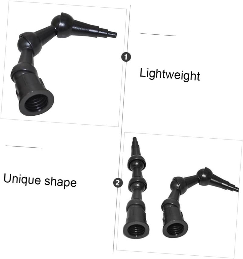 Uonlytech Tip Tool Trim Tool Grout Applicator Caulk Finishing Material Bent Nozzle Extendable Caulk Tips Nozzle - Image 3
