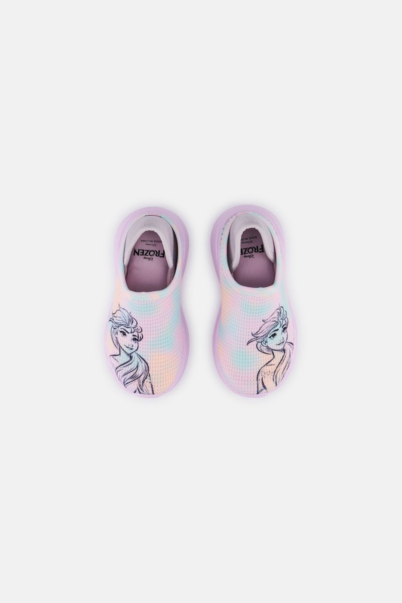 Disney Disney x Frozen Kids Girl Slip On Casual Shoes, Multicolor - Image 4