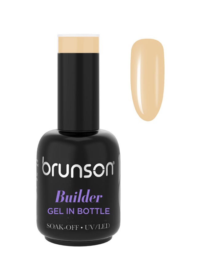 brunson جل البناء، جل بناء 10 في 1 في زجاجة 18 مل قابل للإزالة UV/LED جل صلب لتمديد الأظافر جل قاعدة طلاء الأظافر لأظافر صناعية تدوم طويلاً نصائح لأظافر قوية لفن الأظافر Bbg17