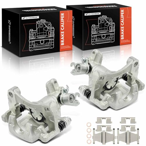 A-Premium Disc Brake Caliper Assembly with Bracket Compatible with Nissan Maxima 1995-2000 & Infiniti I30 1996-2000 - Rear Driver and Passenger Side - Image 1