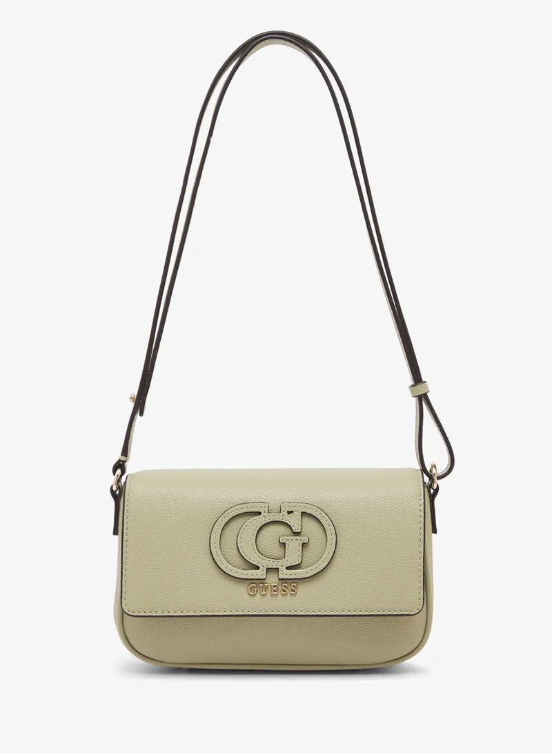 GUESS Isola Convertible Flap Over Crossbody Bag