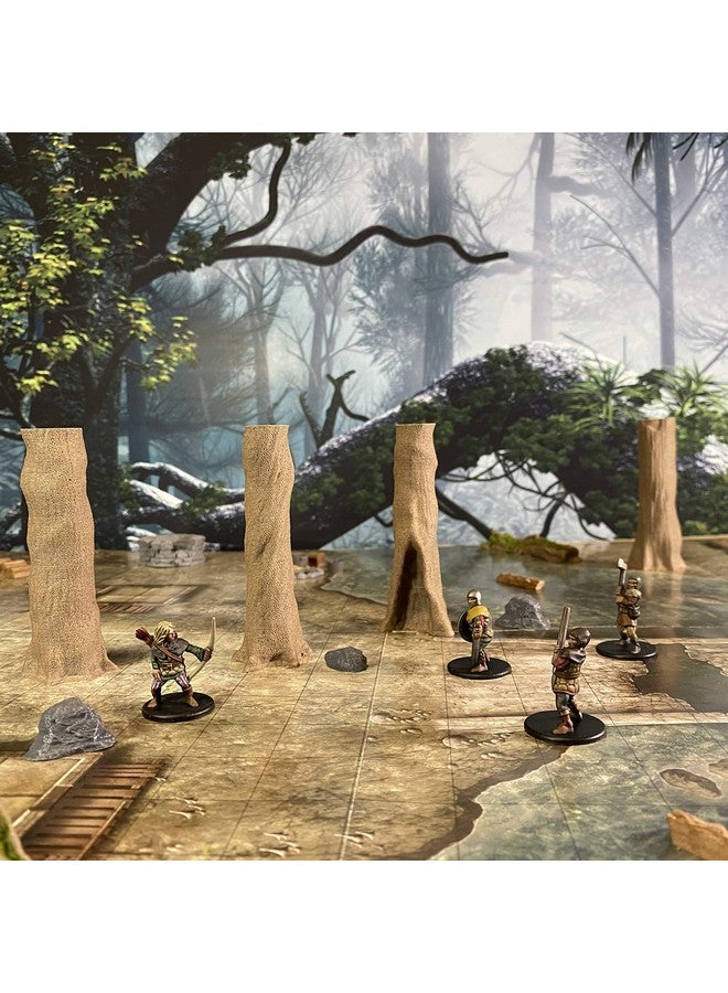 Extruded Gaming Chestnut Trees Set 1 - Image 3