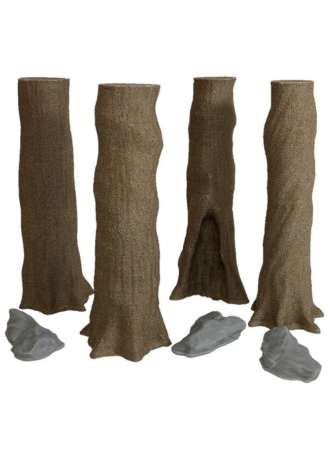 Extruded Gaming Chestnut Trees Set 1 - Image 1