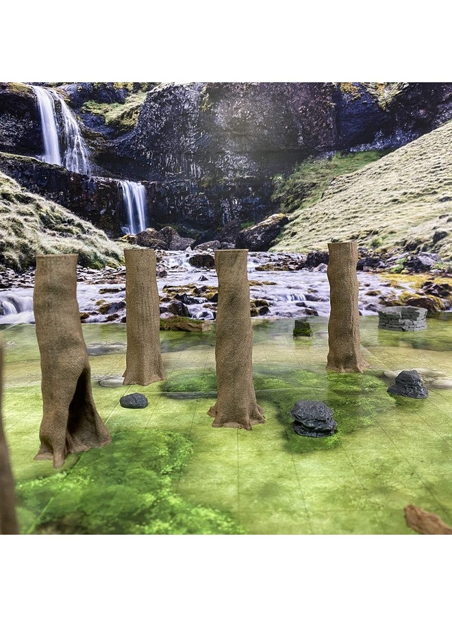 Extruded Gaming Chestnut Trees Set 1 - Image 2