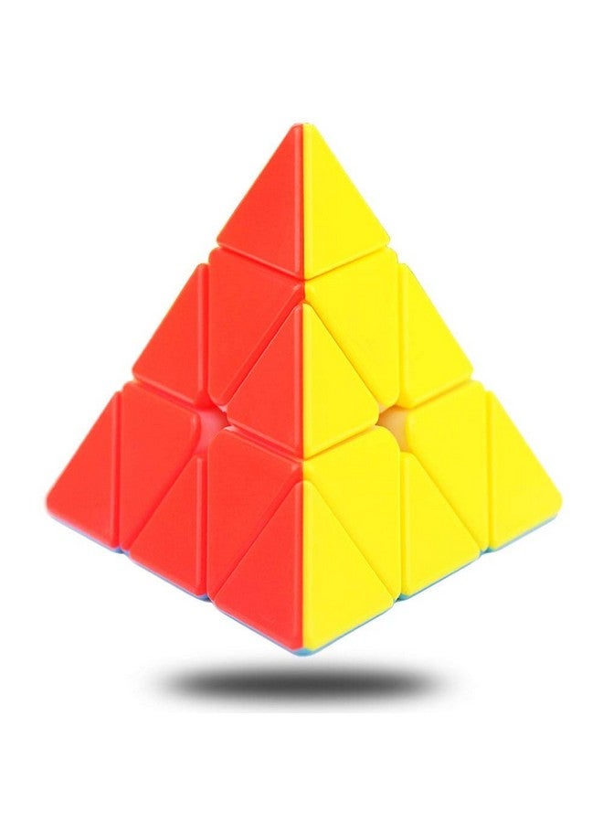 دي إيترنال مجموعة مكعبات السرعة للأطفال من دي إيتيرنال، 4×4 و5×5، ومثلث هرمي، وحزمة مكعبات ألغاز، ولعبة مكعبات - Image 4