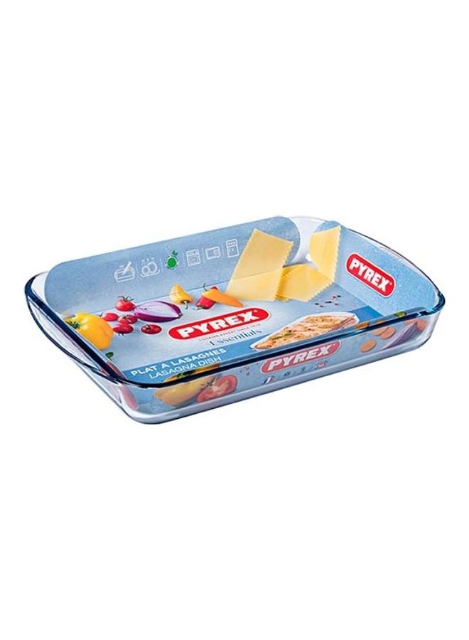 PYREX Glass Rectangular Roaster Clear 40x27cm - Image 4