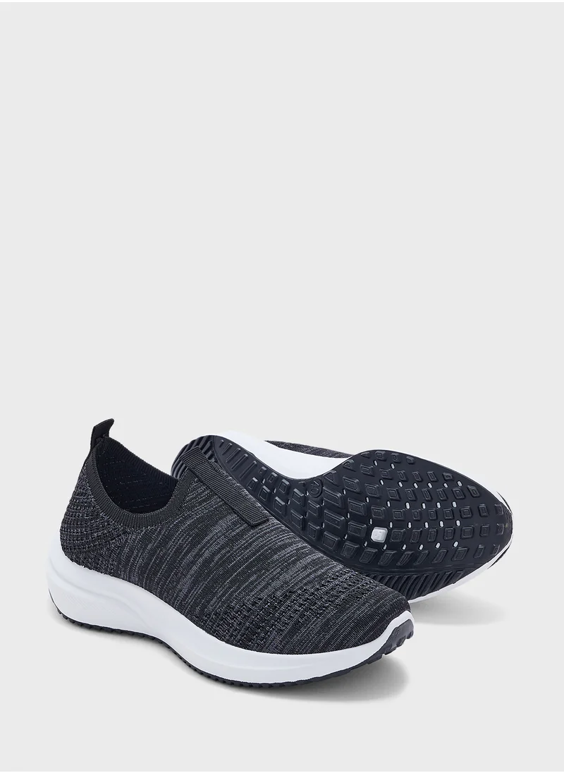 Ginger Fly Knit Slip On Comfort Shoe