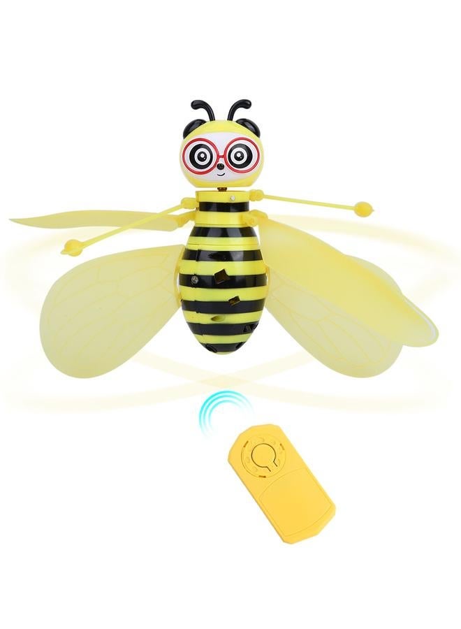 Electric Infrared Sensor Bee Flying Toys Hand-Controlled Helicopter LED Light  - Image 2