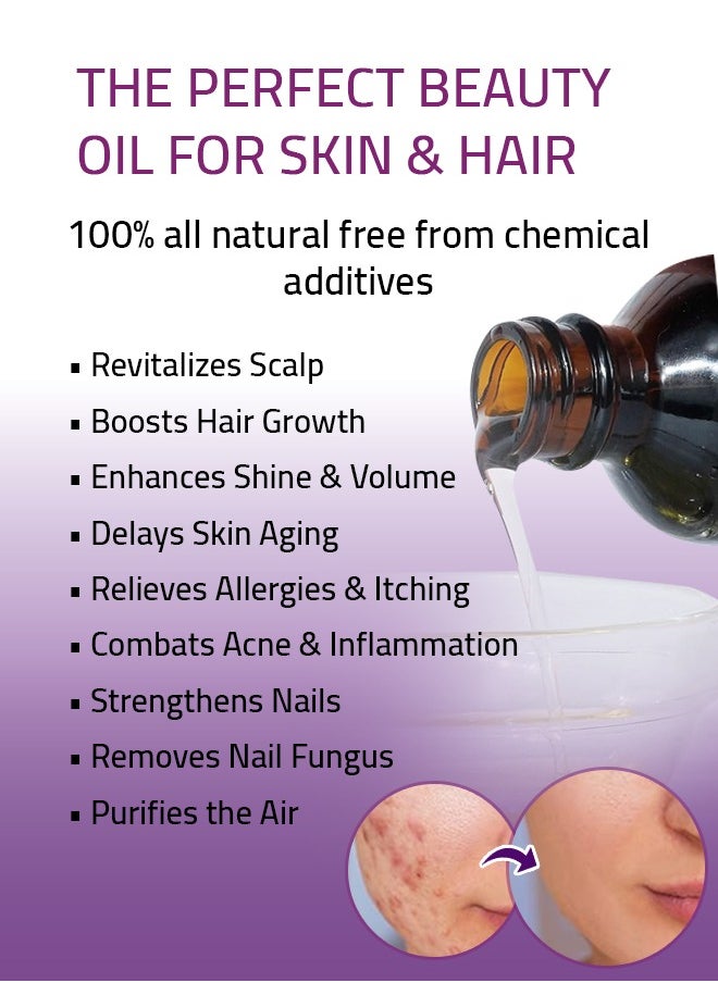 NIKITA.VIVI - Monarda Essential Oil for Hair Growth 100% Pure Natural Co2 Extraction Monarda Essential Oil for Hair and Skin Reduce Fine Lines and Wrinkles Promotes Hair Eyelash Eyebrow Growth and Antibacterial Hair Oil 30ml - Image 1