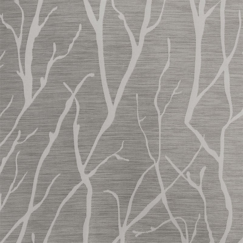 EXCLUSIVE HOME Forest Hill Woven Room Darkening Blackout Grommet Top Curtain Panel Pair, 52"x96", Ash Grey - Image 2