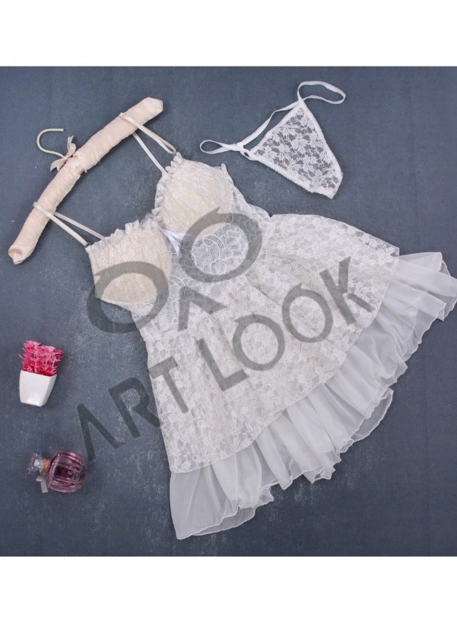 ARTLOOK Babydoll tulle - distinctive design  - Image 3