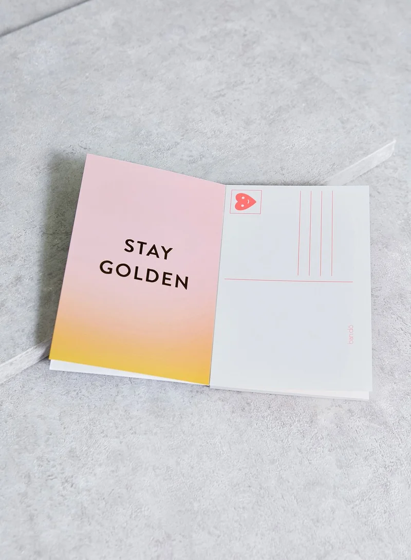 ban.do Good Vibes Postcard Book