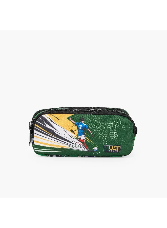 Must Football-Pouch-2 Cmprts- (Polyester) Multicolor \ 21?6?9